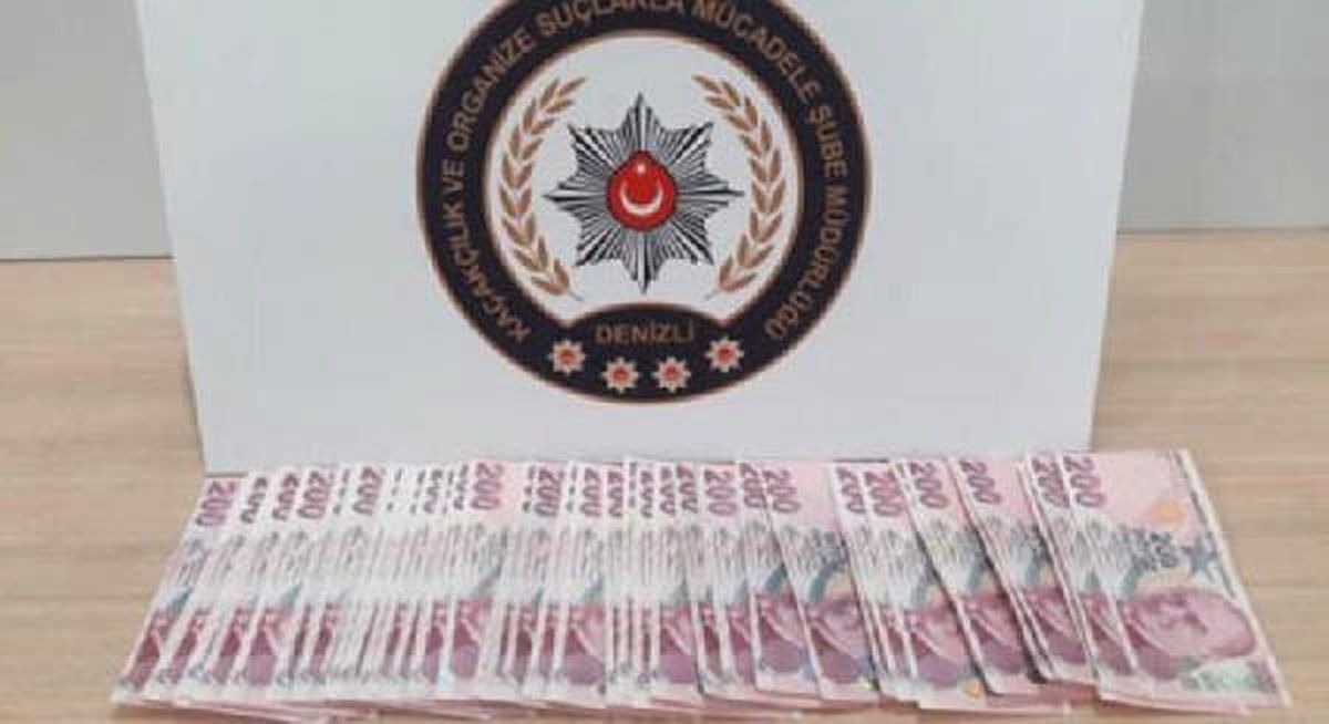 Denizli\'de Sahte Banknota 1 Tutuklama