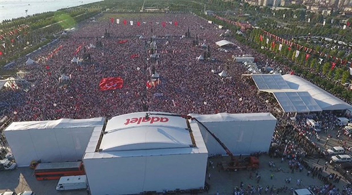 Dha Ankara - TBB\'den \'Adalet Yürüyüşü\' Açıklaması: Son Derece Barışçıl ve Başarılı Şekilde...