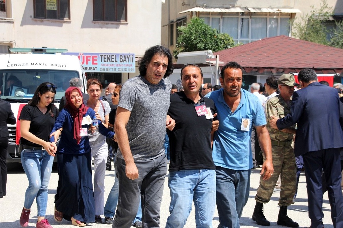 Dha Yurt: Hatay Şehitleri Gözyaşlarıyla Uğurlandı