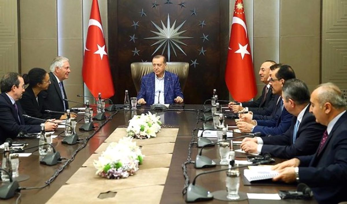 Erdoğan ile Tillerson Görüştü