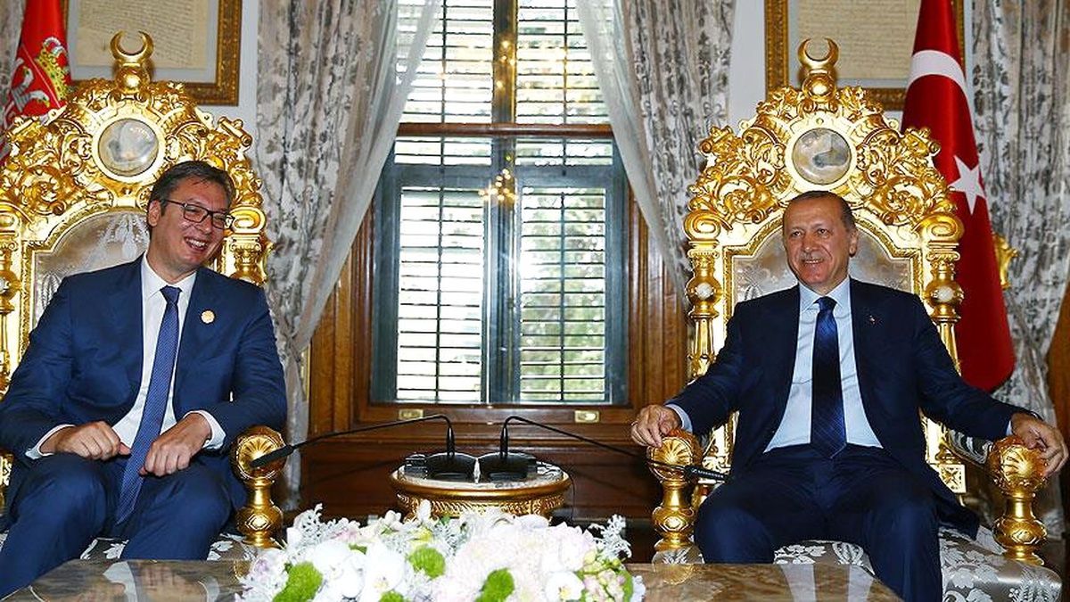 Erdoğan, Sırbistan Cumhurbaşkanı Vucic ile Görüştü