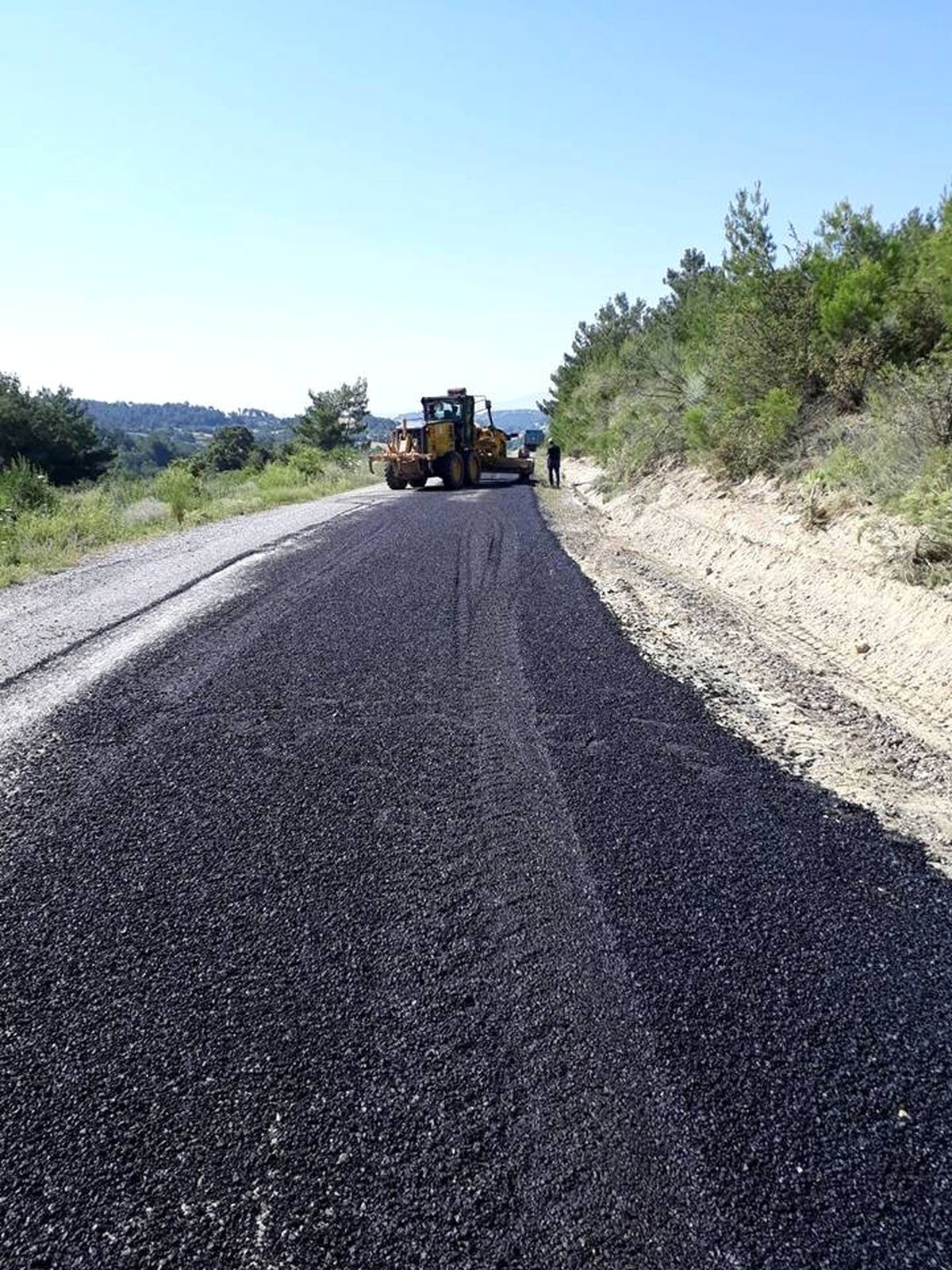 Gördes Yollarında Hummalı Çalışma