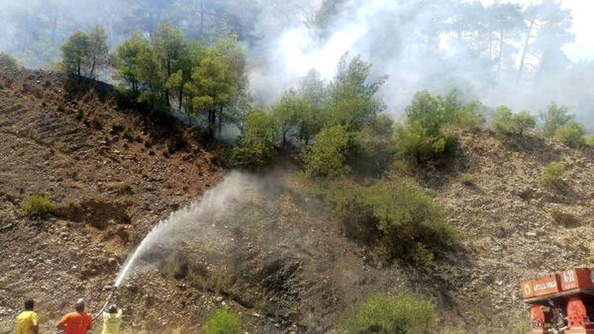 Isparta\'da Yolcu Otobüsünde Yangın (2)- Yeniden