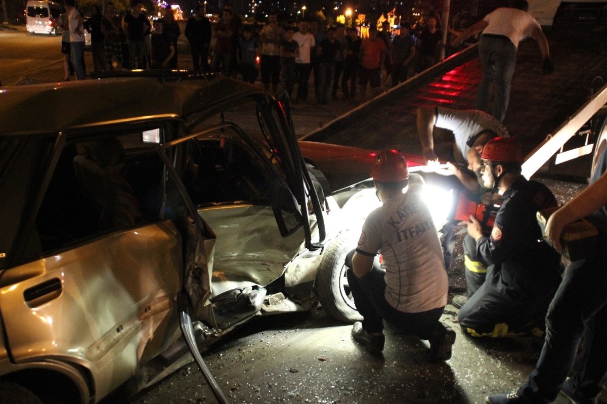 Kayseri\'deki Trafik Kazasında Bir Kişi Hayatını Kaybetti