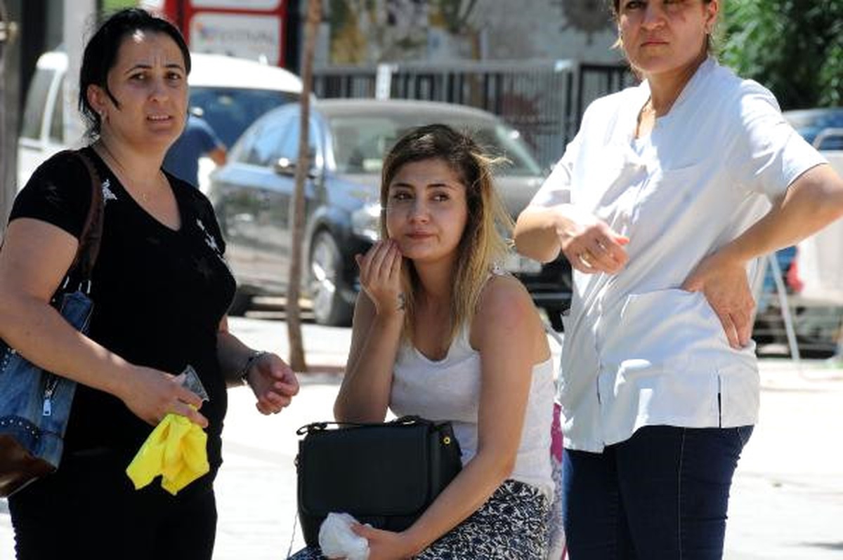 Kazanın Ardından Şoka Sürücüye Esnaftan Yardım