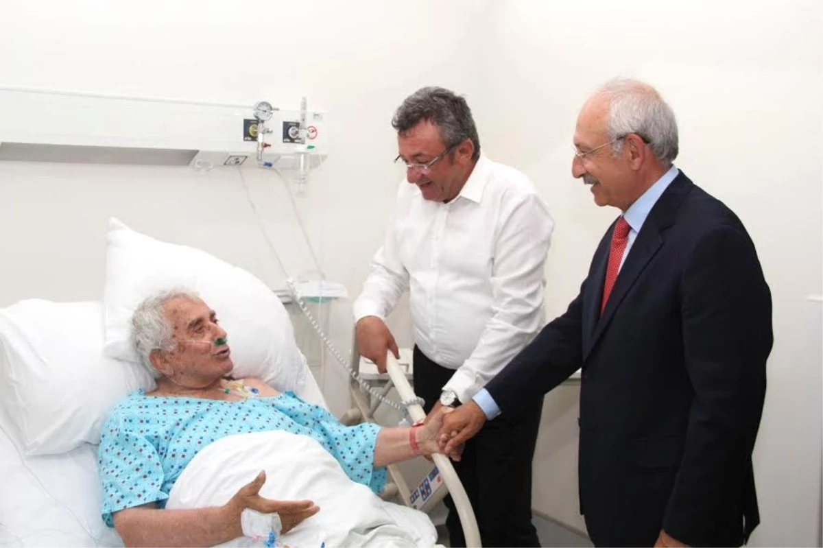 Kılıçdaroğlu, Ali Topuz\'u Hastanede Ziyaret Etti