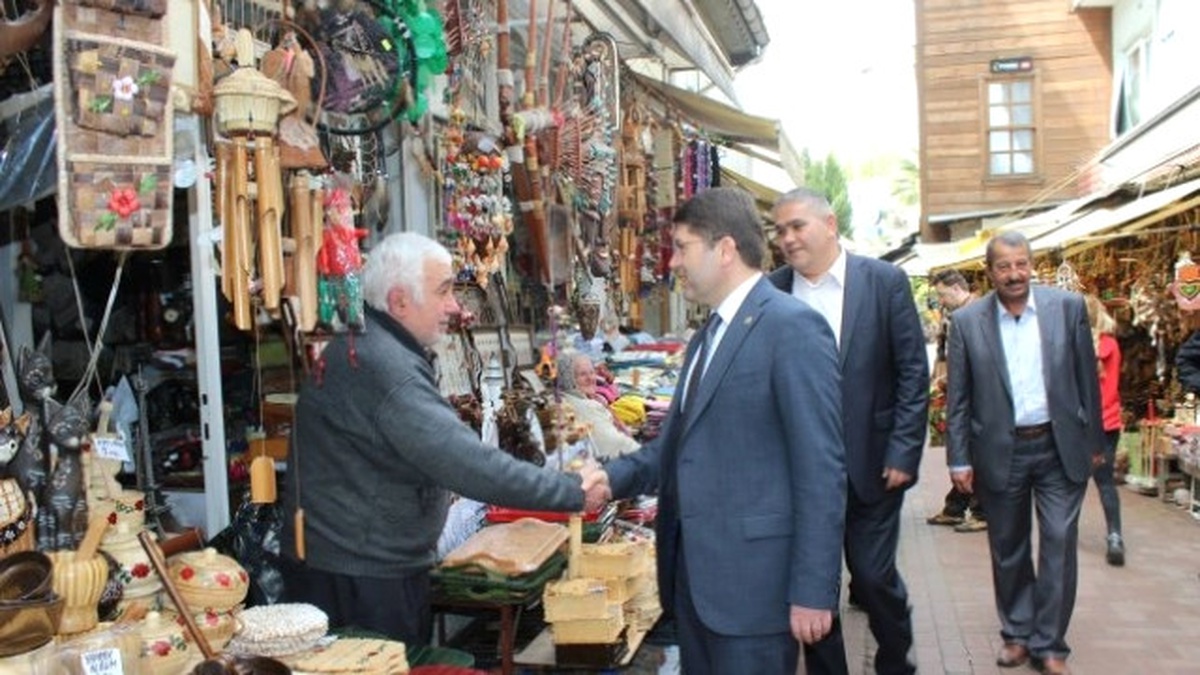 Milletvekili Tunç\'tan Esnaf Ziyareti