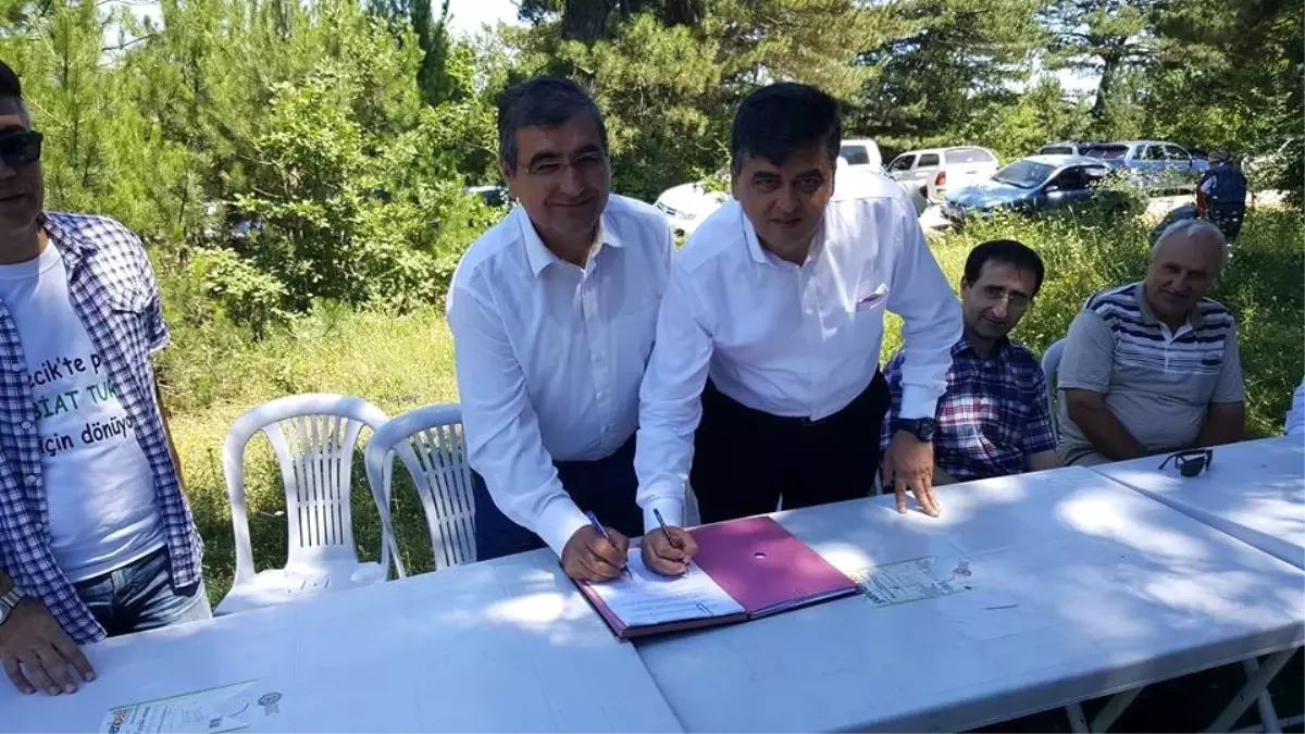 Pazaryeri Küçükelmalı Tabiat Parkı\'nın İşletme Devrinin Sözleşmesi İmzalandı