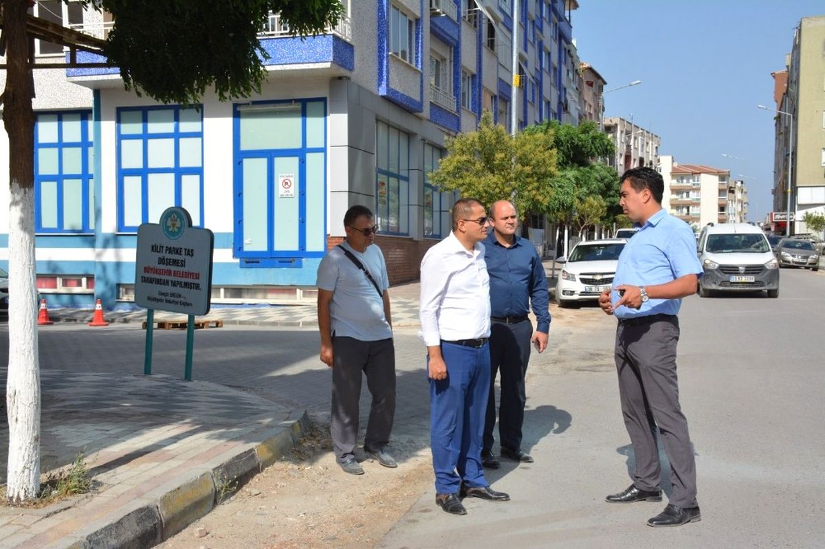 Soma\'ya 7 Bin 333 Metrekarelik Yağmur Suyu Hattı