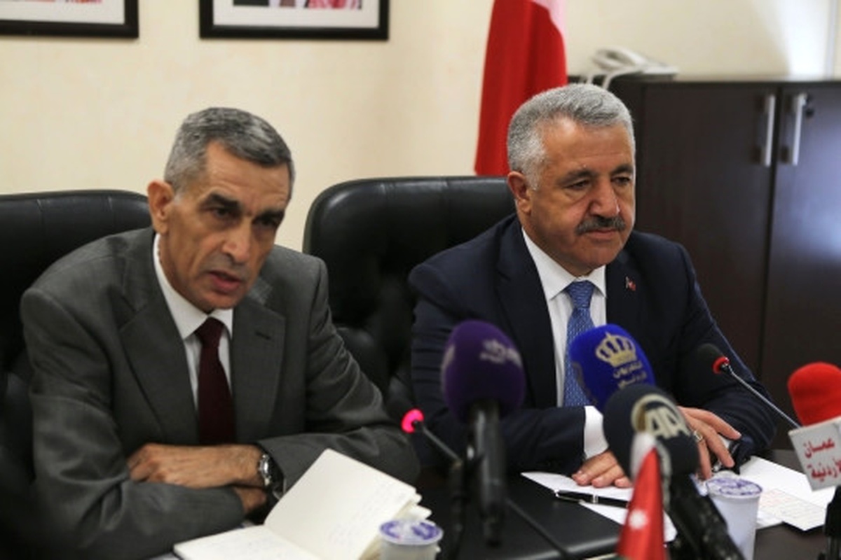 Ulaştırma, Denizcilik ve Haberleşme Bakanı Arslan Ürdün\'de