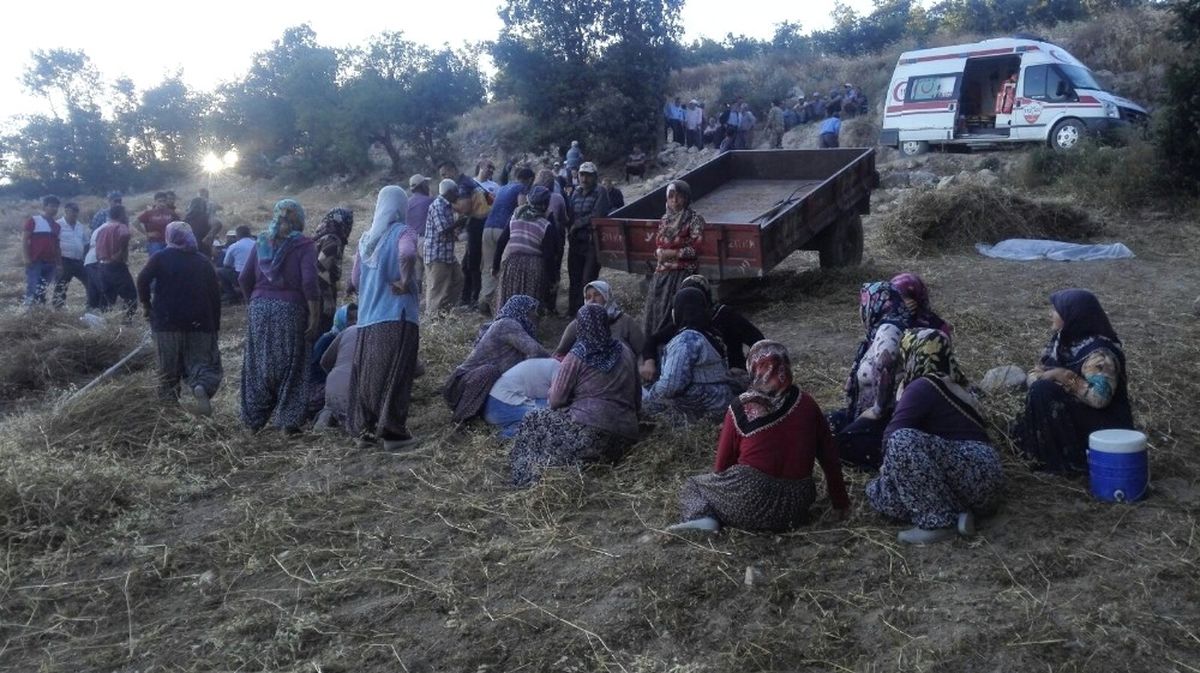 Vezirköprü\'de Traktör Kazası: 1 Ölü