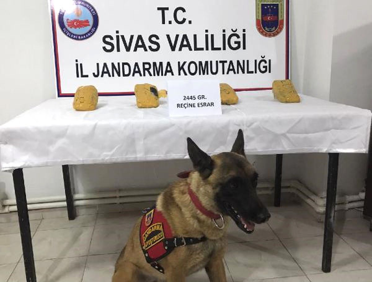Yolcu Otobüsünde Reçine Esrara 2 Gözaltı