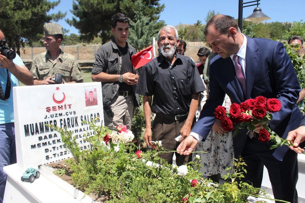 15 Temmuz Etkinlikleri Şehitlik Ziyaretleri ile Başladı