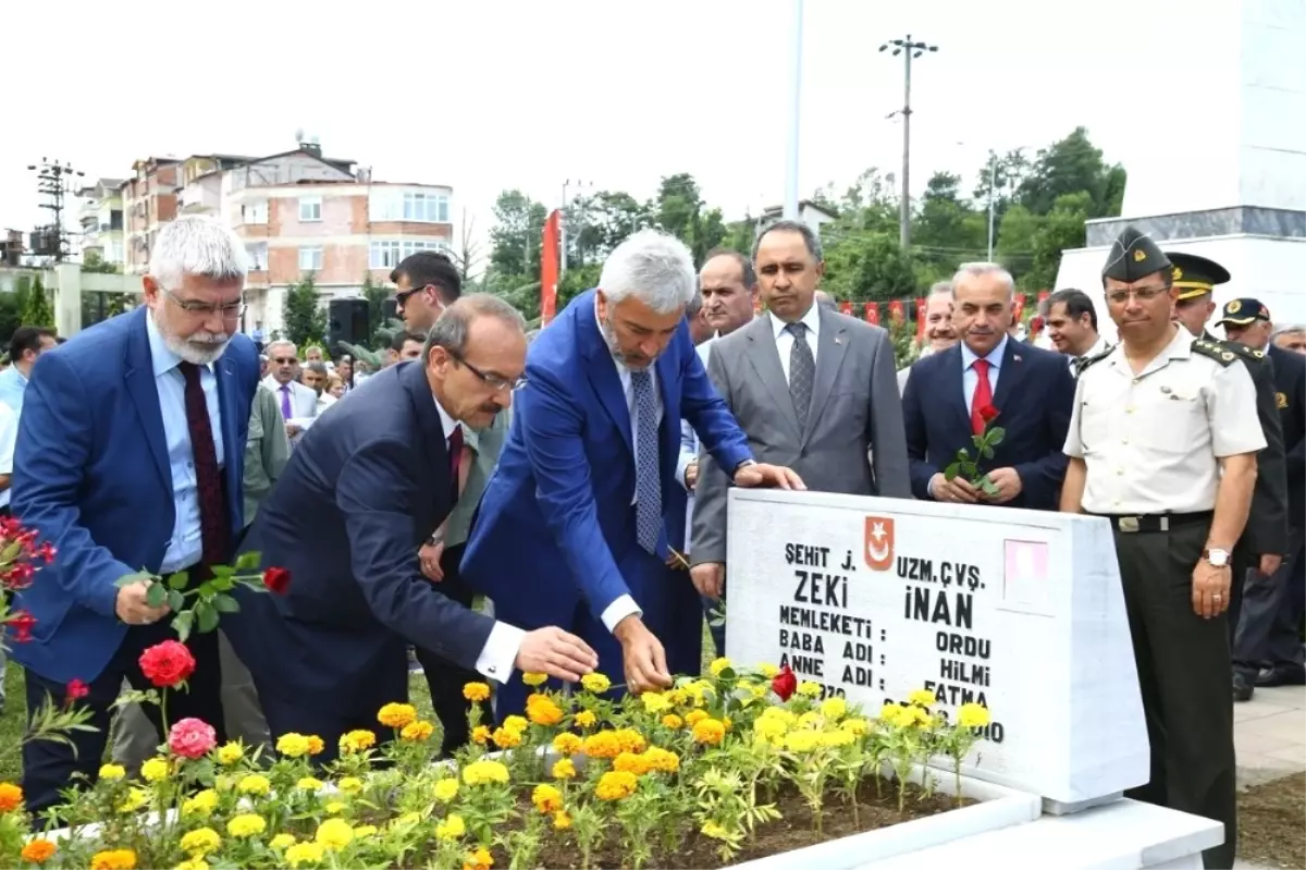 15 Temmuz Şehitleri Anıldı