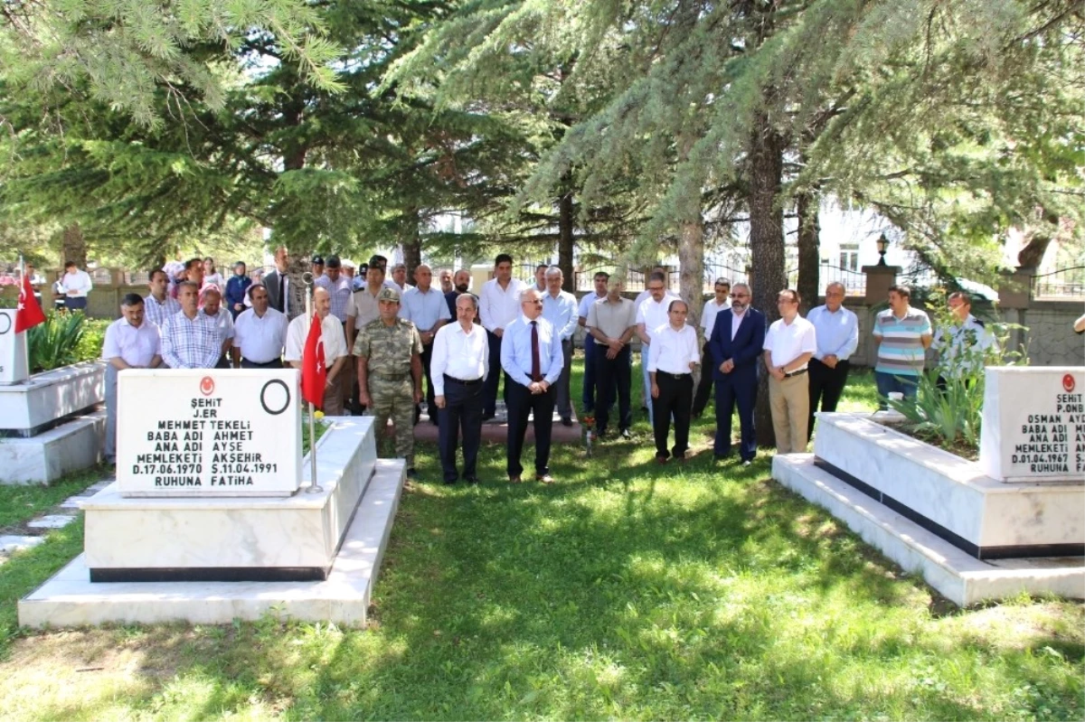 Akşehir\'de 15 Temmuz Şehitlerini Anma, Demokrasi ve Milli Birlik Günü Etkinlikleri Başladı