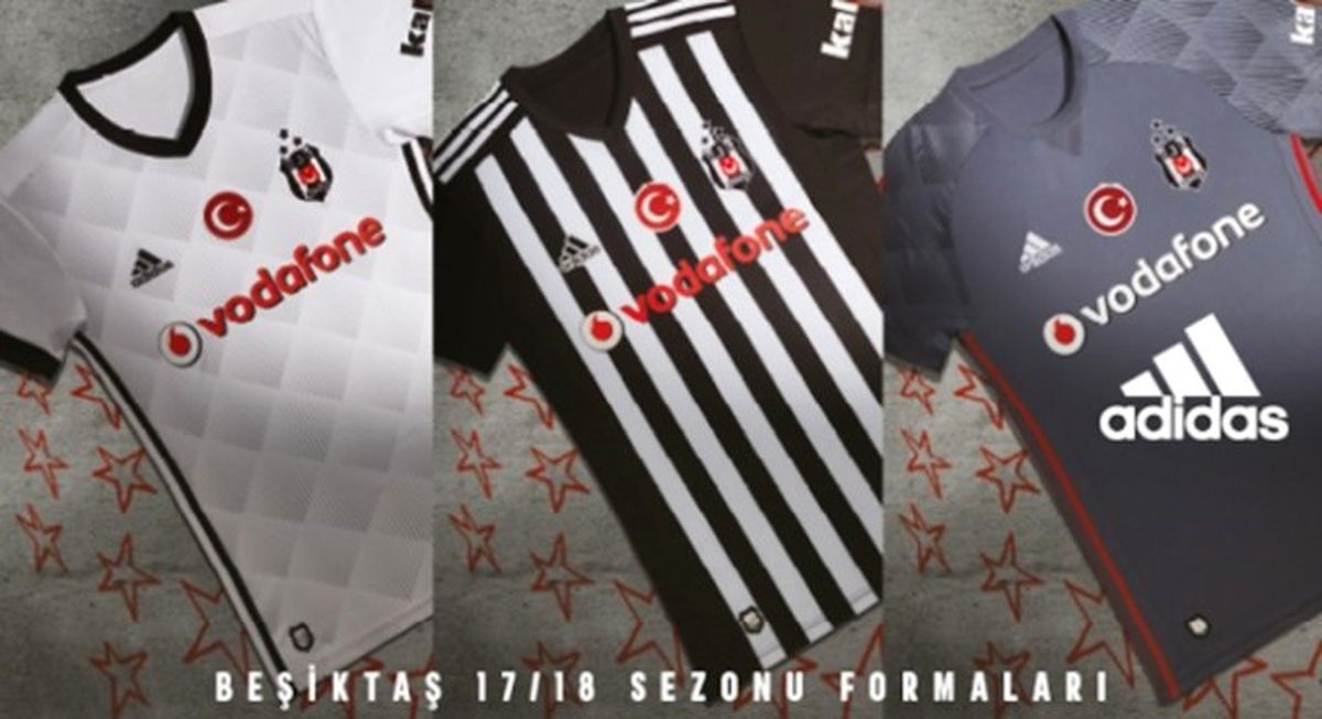 Beşiktaş\'ta Yeni Sezon Formaları Tanıtıldı