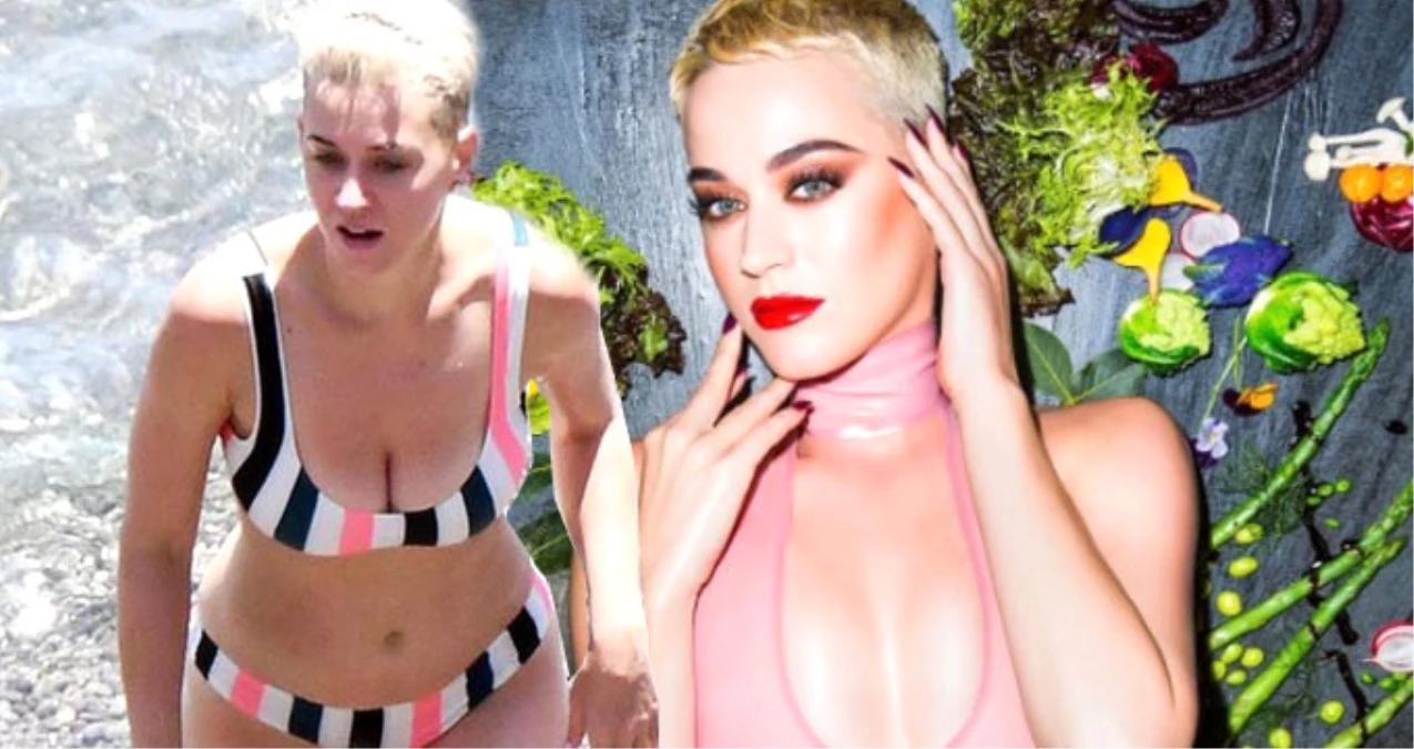 Bikinili Görüntülenen Katy Perry\'nin Kiloları Aldı Başını Gitti