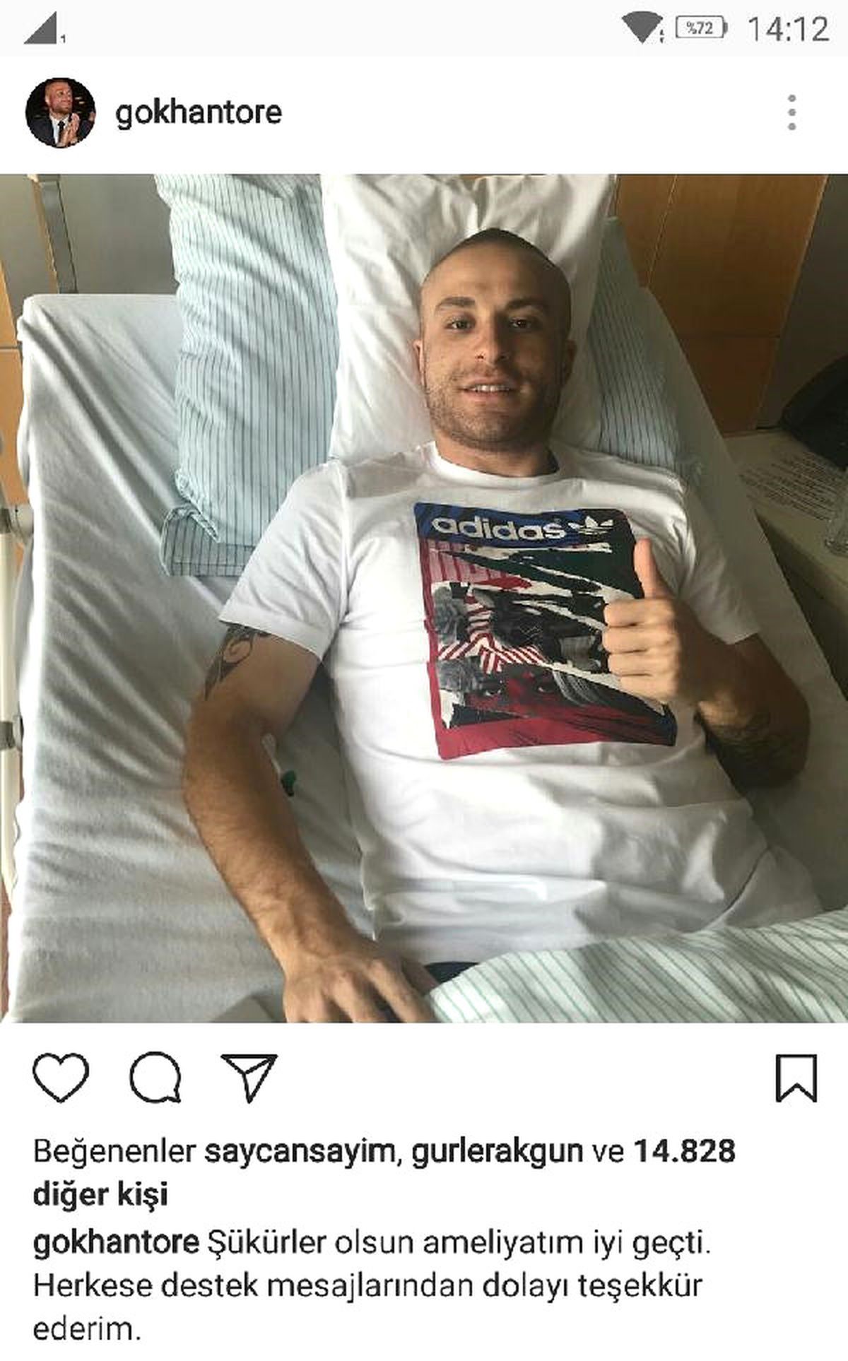 Gökhan Töre\'ye Başarılı Operasyon