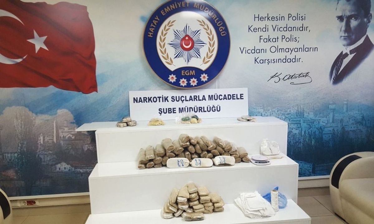 Hatay\'da Uyuşturucu Operasyonu