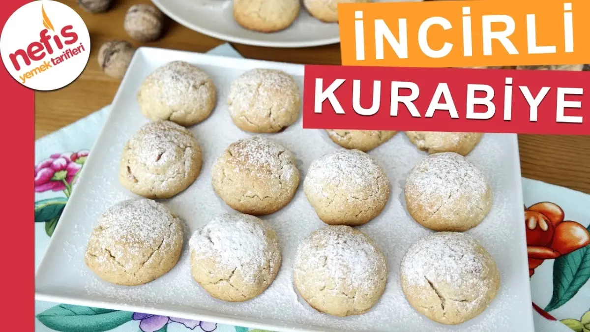 İncirli Kurabiye Tarifi - Kurabiye Tarifleri - Nefis Yemek Tarifleri