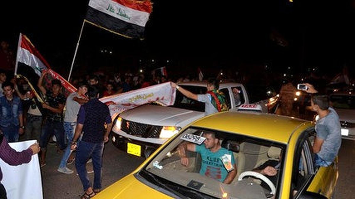 Irak Halkı Musul\'un Özgürlüğünü Kutluyor