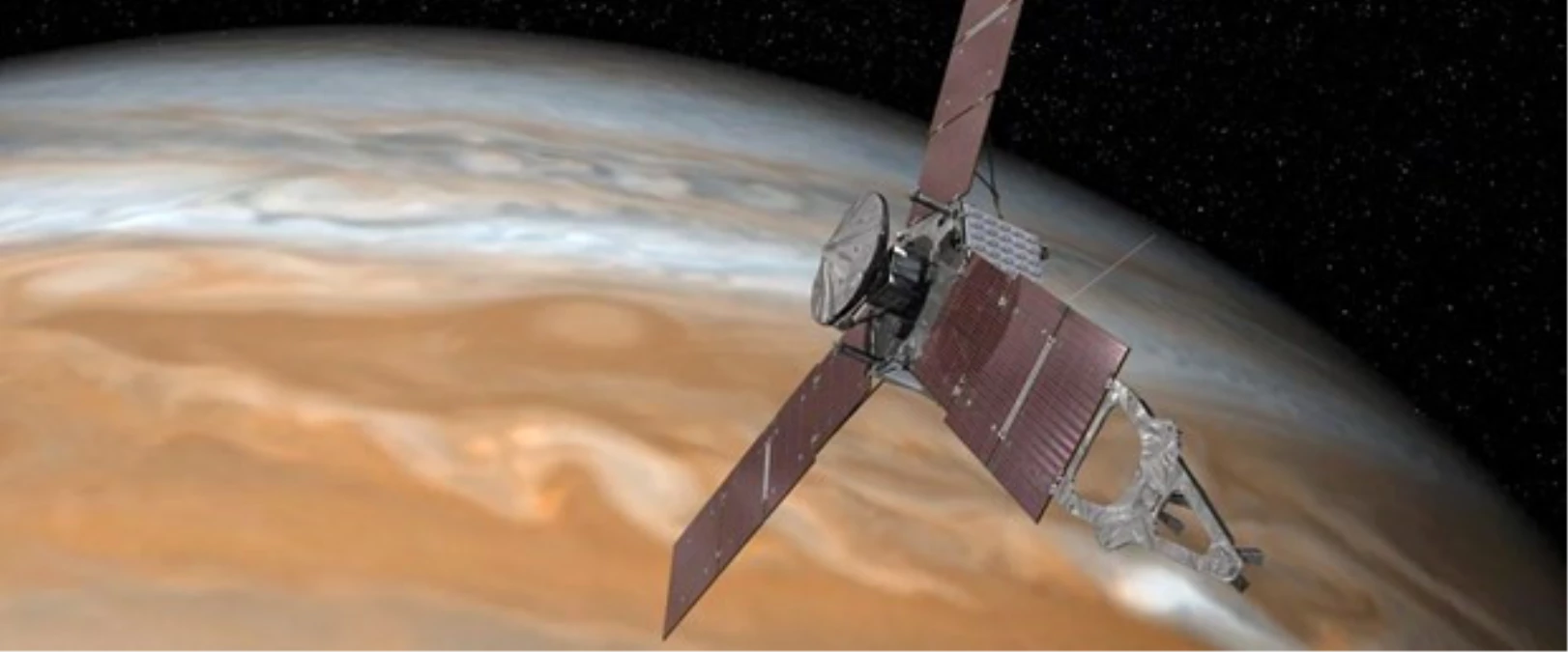 Juno\'dan Jüpiter\'deki Fırtınanın Sırrı Çözme Uçuşu