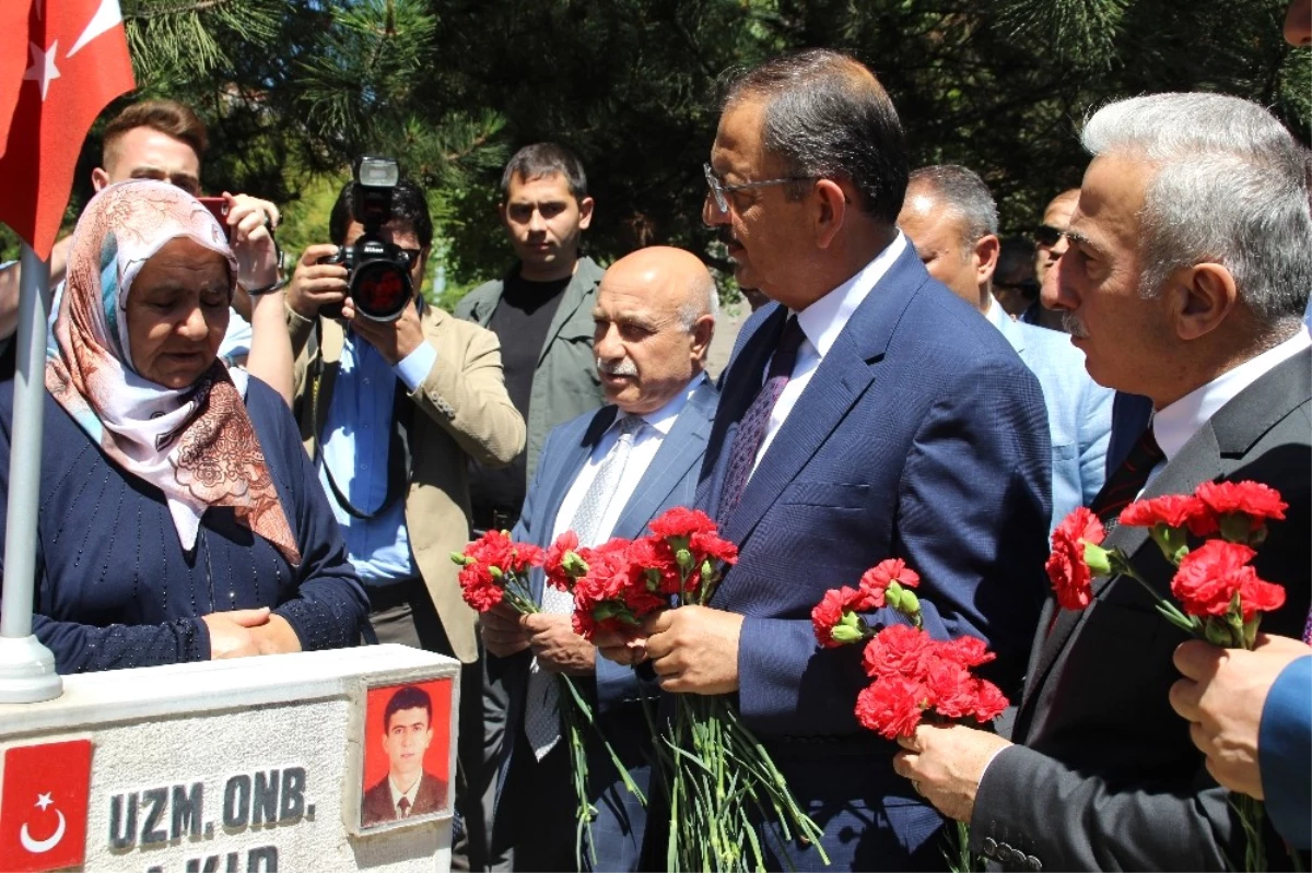 Kayseri\'de 15 Temmuz Haftası Törenleri Şehitlik Ziyaretiyle Başladı