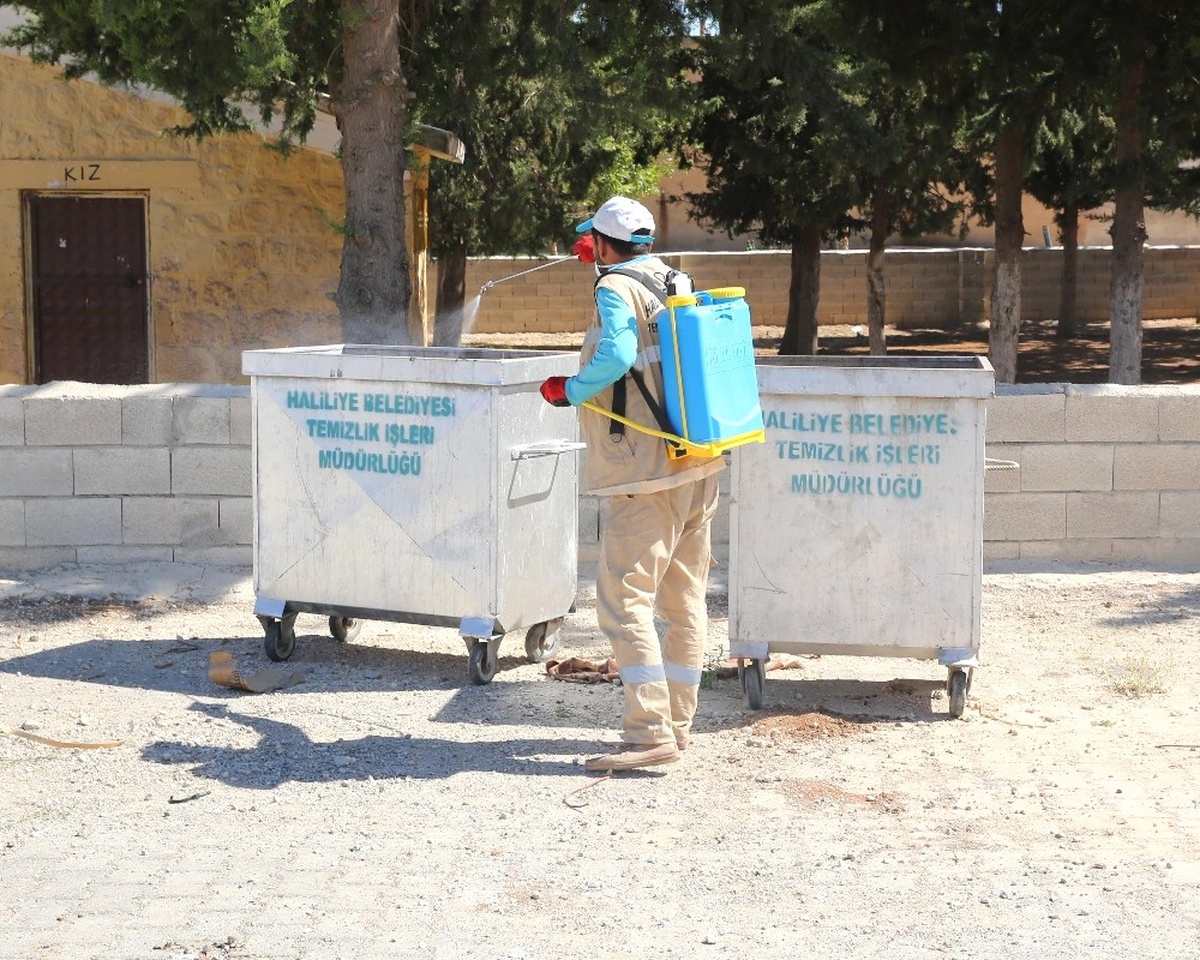 Kırsal Mahallelerde İlaçlama Çalışmaları Sürüyor