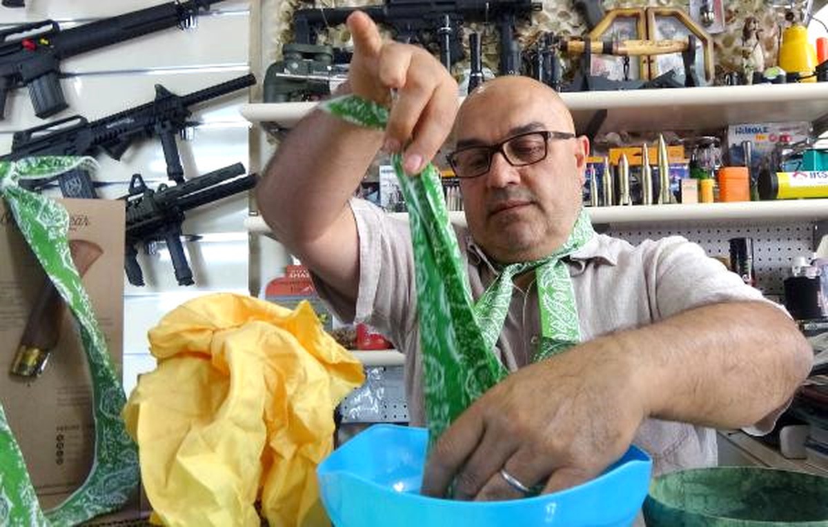 Konya\'da Çöl Sıcaklarına Karşı Soğuk Fular