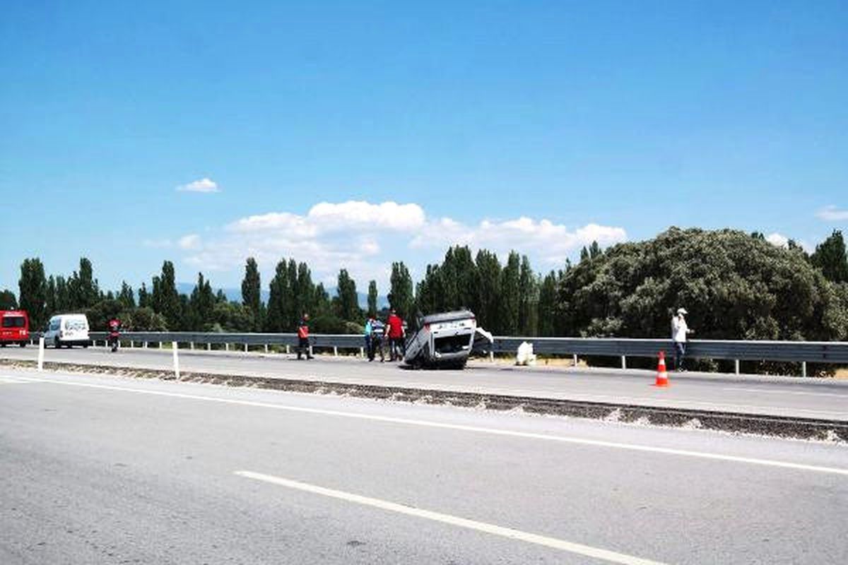 Kütahya\'da Kaza: 5 Yaralı