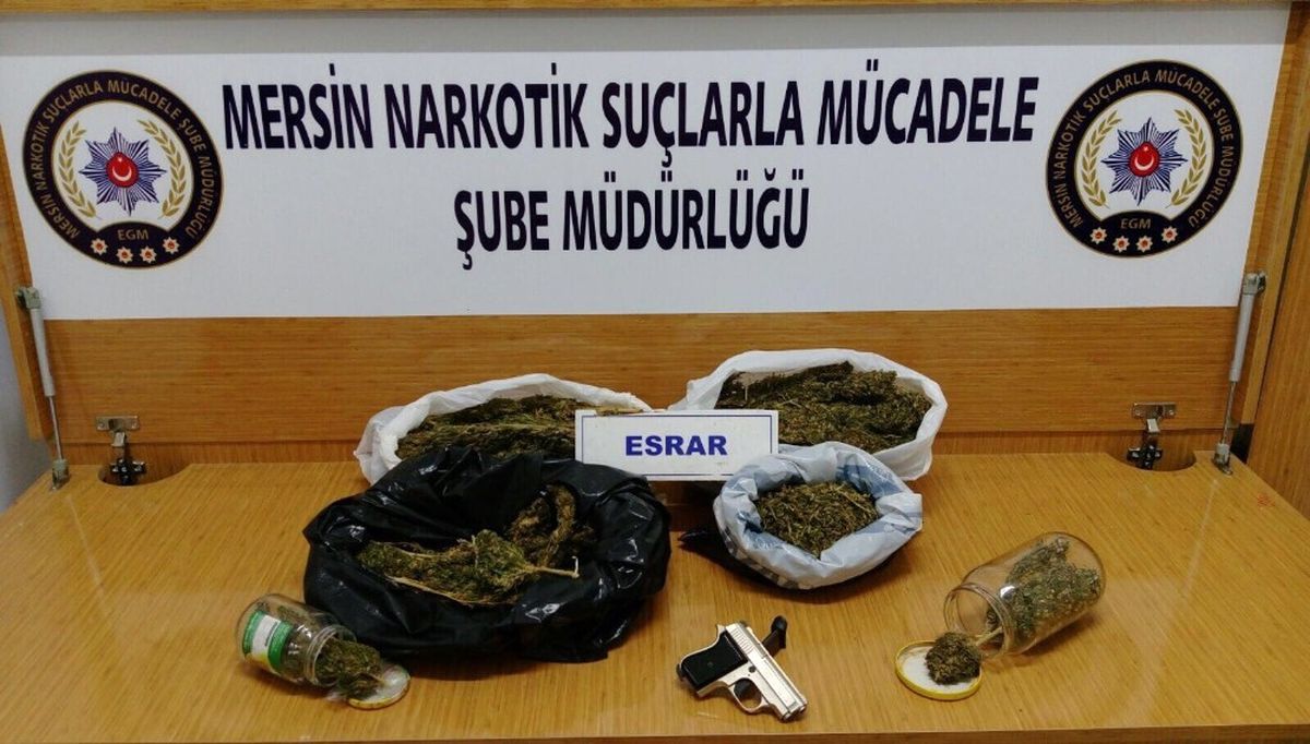 Mersin\'de Uyuşturucu Operasyonu