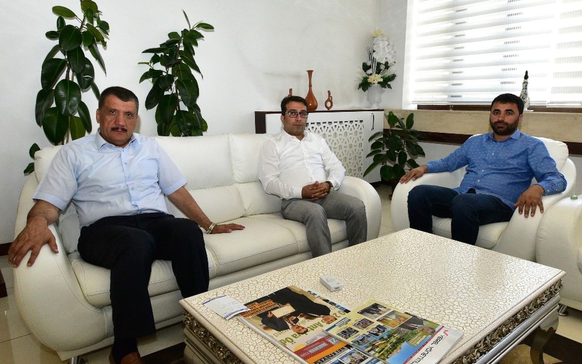 MHP İl Başkanı Kalı\'dan Gürkan\'a Ziyaret
