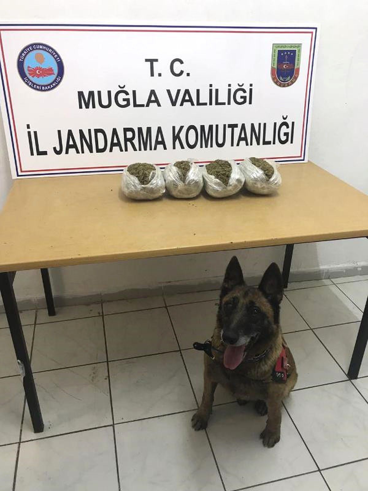 Minibüsteki Çantadan 2.5 Kilo Esrar Çıktı