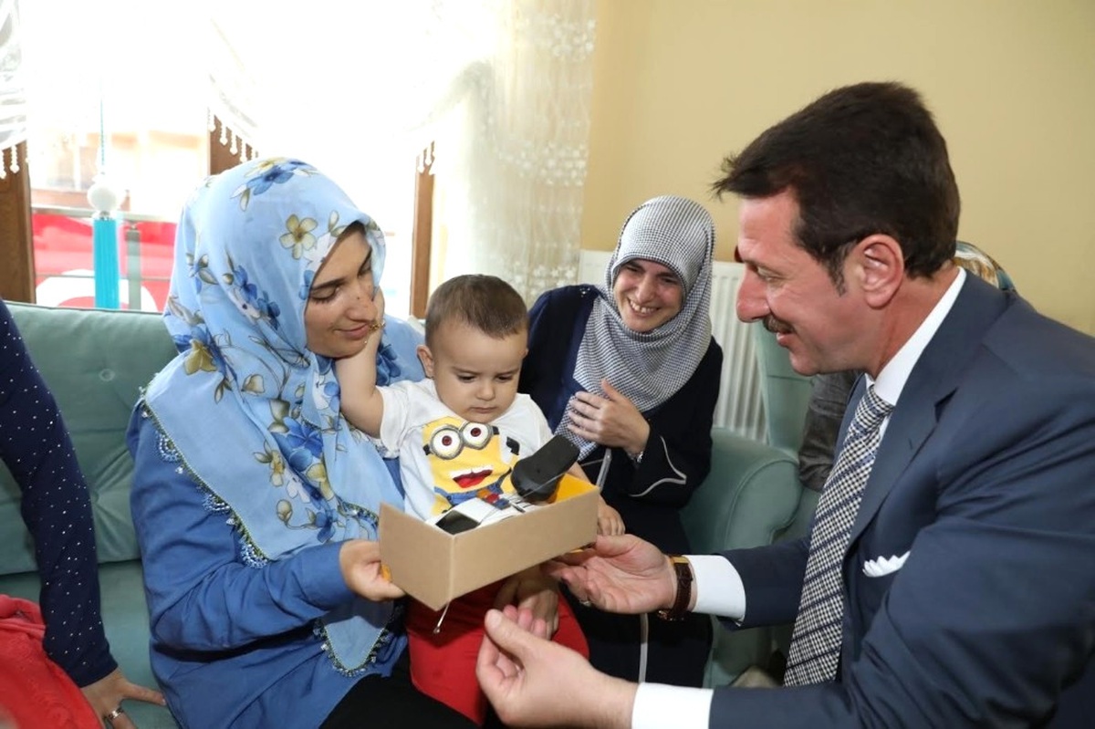 Şehit Babasının İsmini Taşıyan Nuh Bebek 1 Yaşında