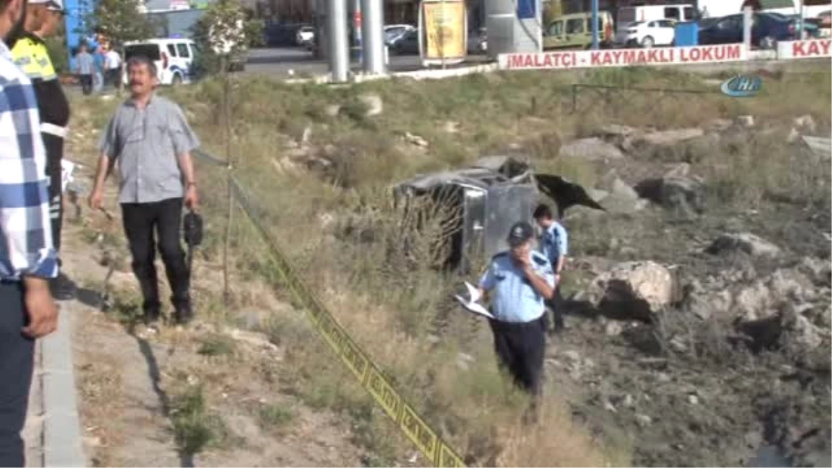 Tekerleği Patlayan Otomobil Takla Attı, Sürücü Hayatını Kaybetti