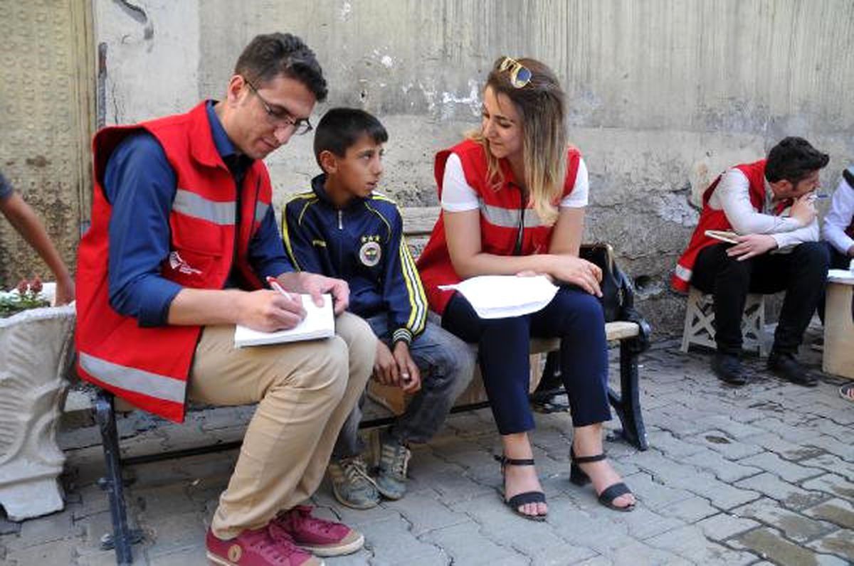 Yüksekova\'da Sokakta Çalışan Çocuklara Anket
