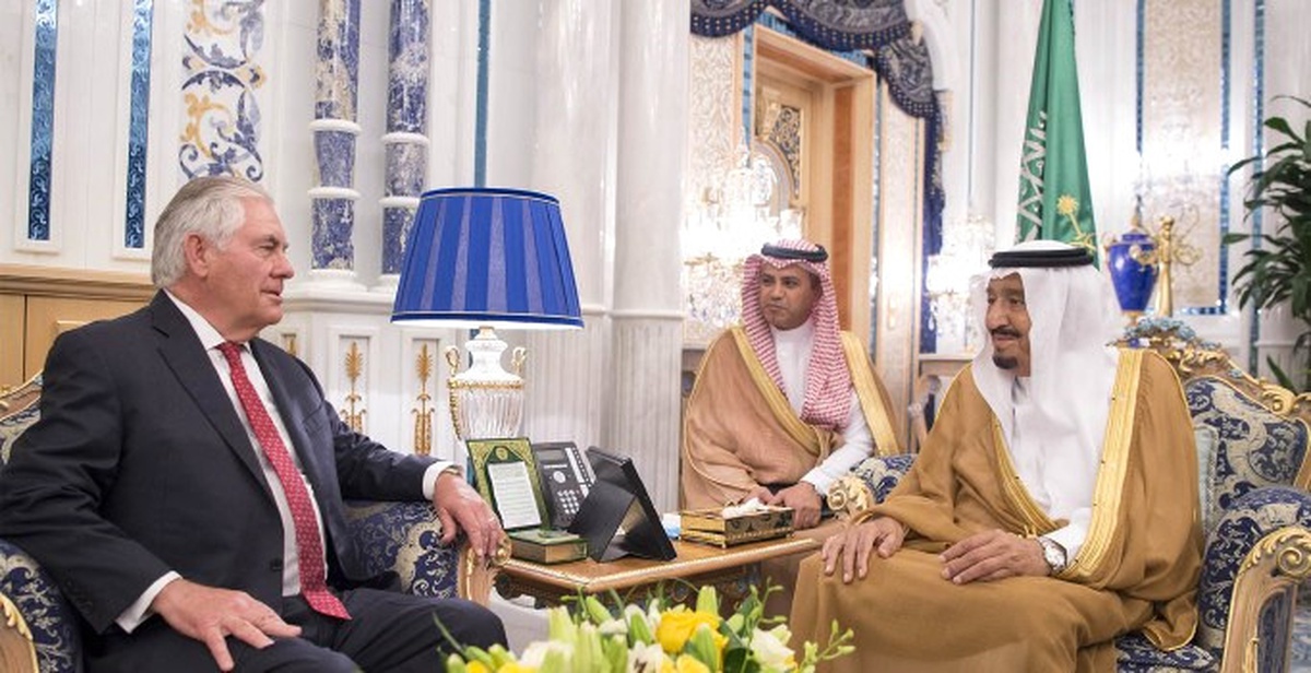 ABD Dışişleri Bakanı Tillerson Suudi Arabistan\'da
