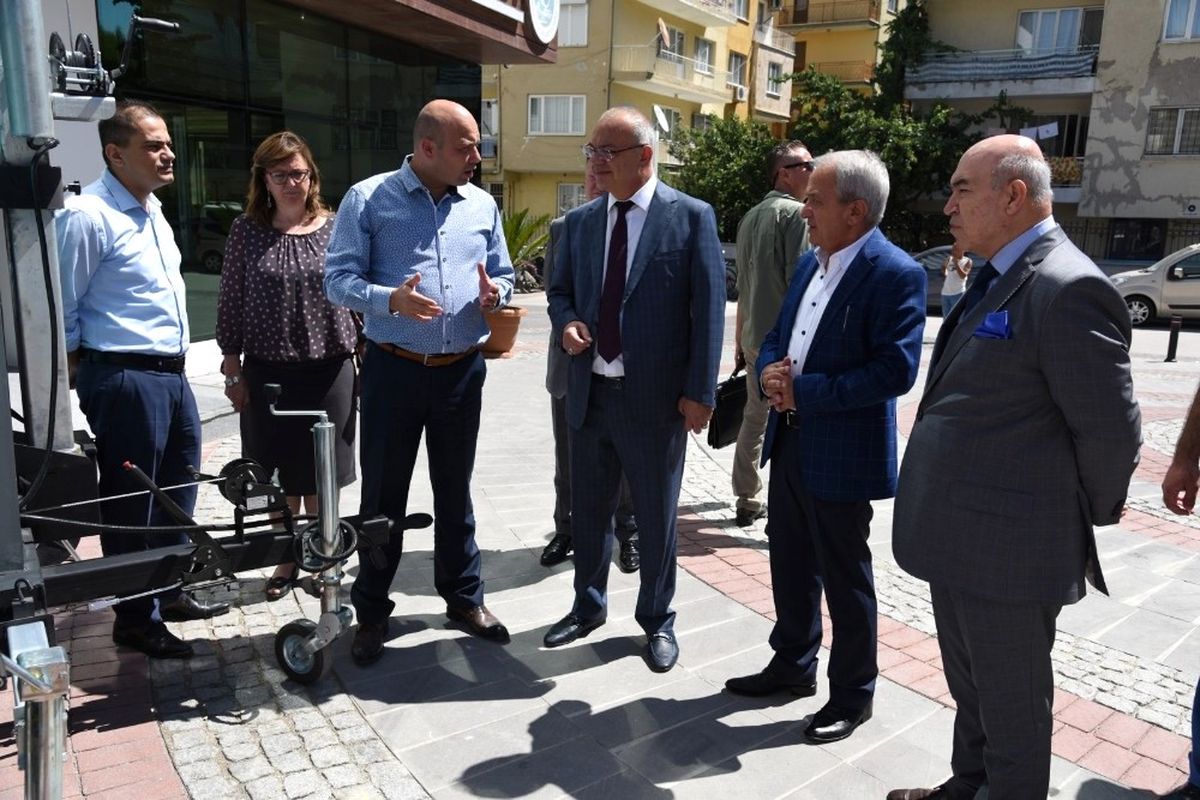 Başkan Ergün, Mobil Jeneratör ve Işık Kulelerini İnceledi