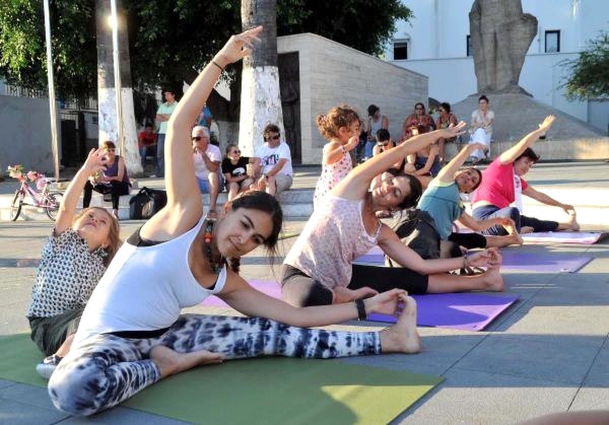 Bodrum\'da Yoga Etkinliği