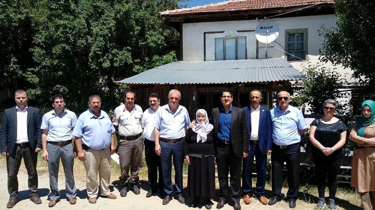 Daday\'da 15 Temmuz Etkinlikleri Şehit Mezarı Ziyaretiyle Başladı