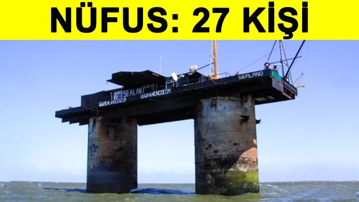 Dünyanın En Küçük Ülkesi: Deniz Adası Cumhuriyeti