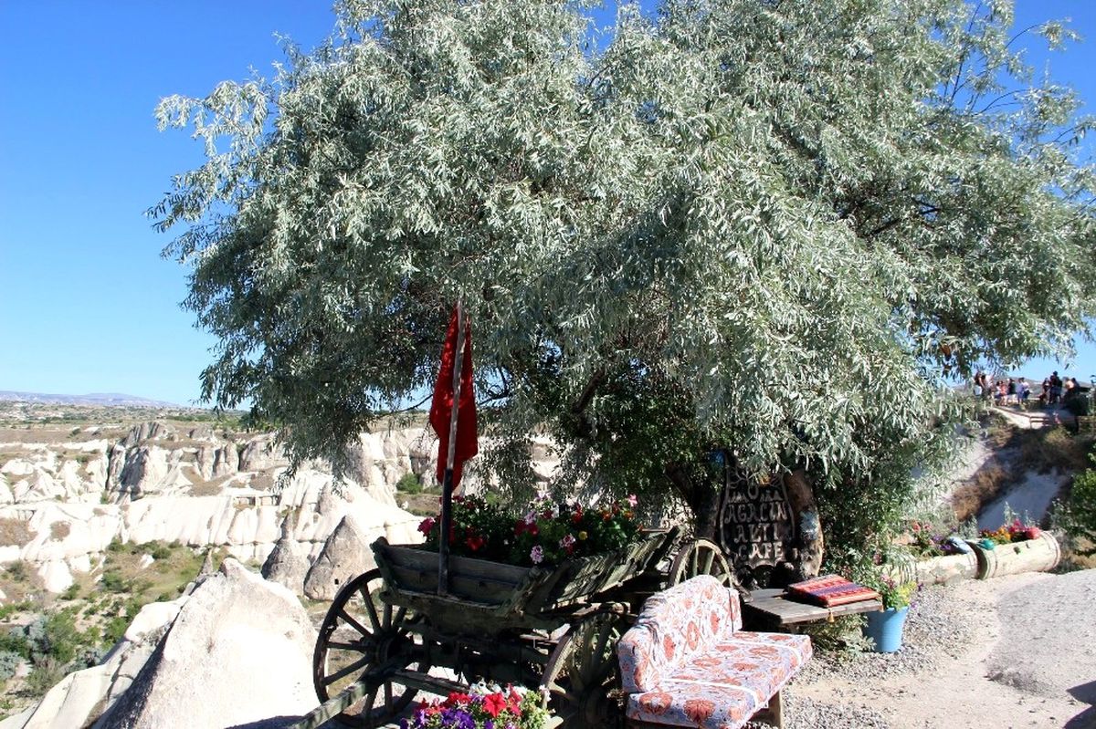 Erciyes Dağını Kapadokya\'dan İzliyorlar
