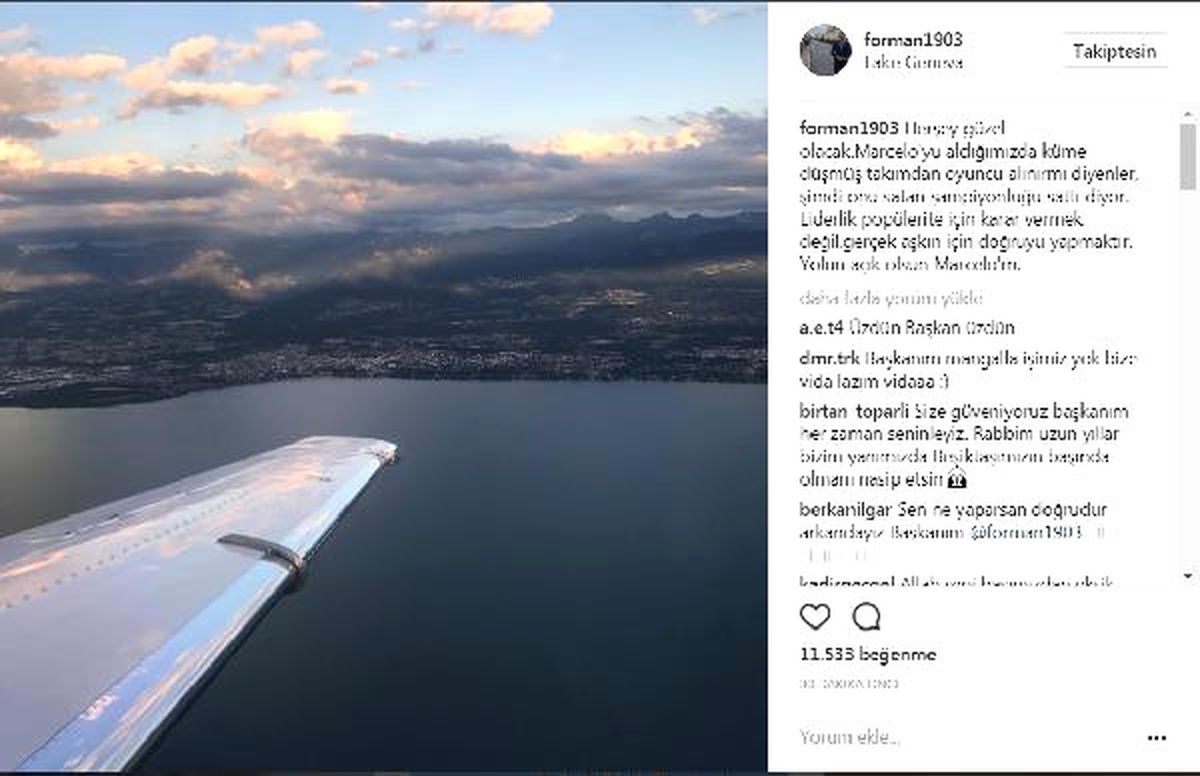 Fikret Orman\'dan Marcelo Eleştirilerine Yanıt