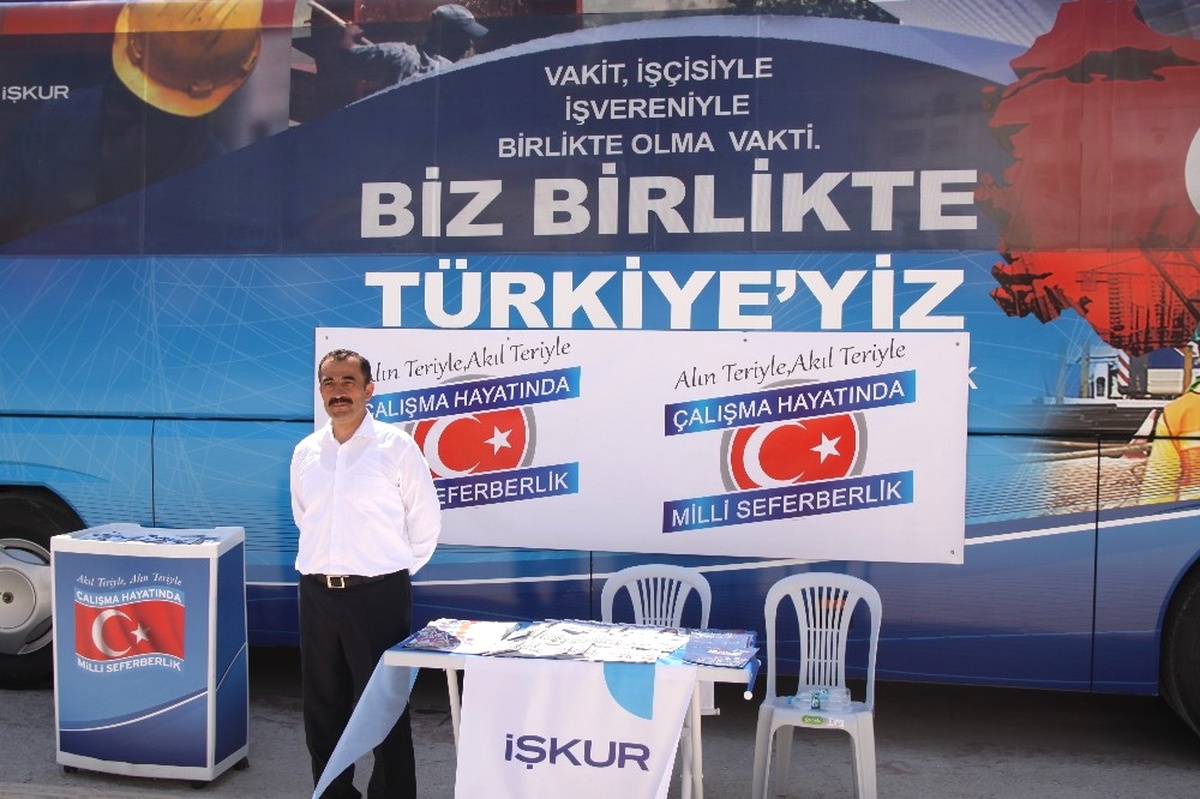Gezici İşkur Otobüsü Bolu\'da