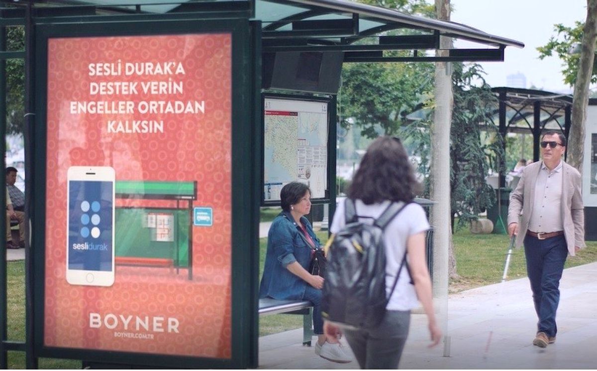 Görme Engelliler İçin Tasarlanan \'Sesli Durak\' Projesi Basına Tanıtıldı
