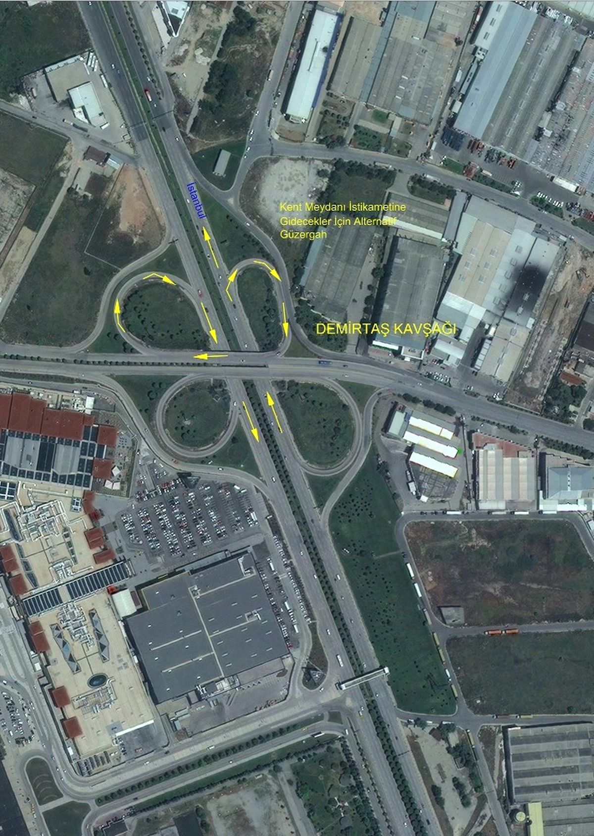 İstanbul Caddesi\'nde Trafik Düzenlemesi