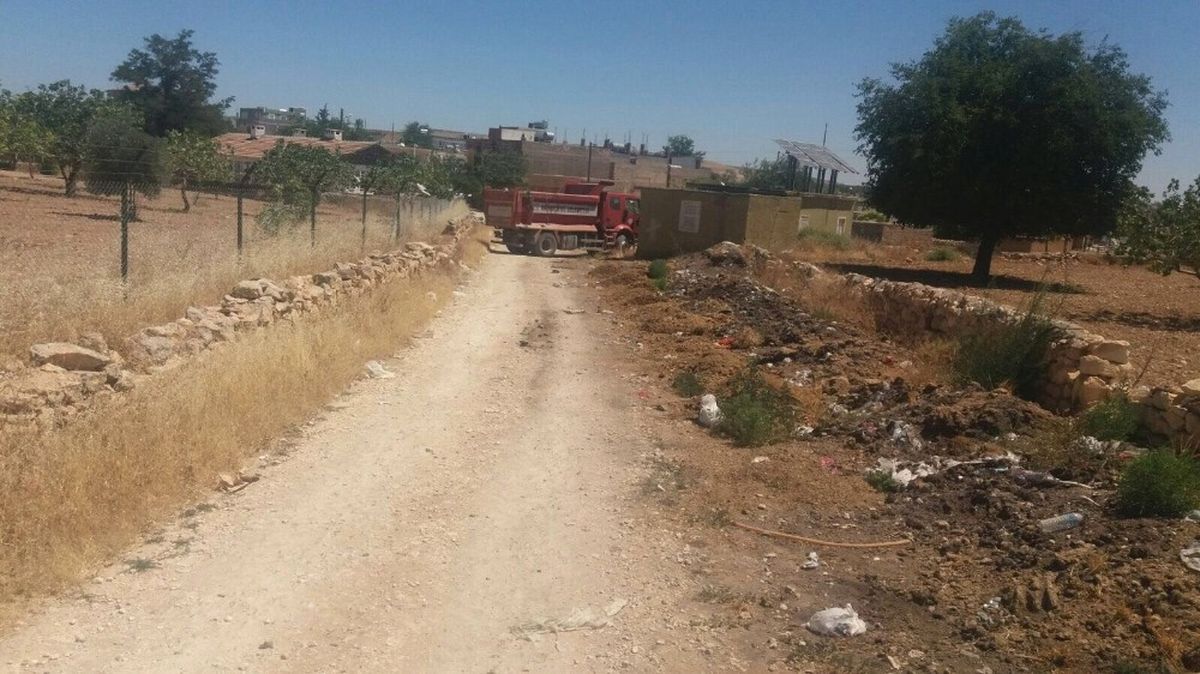 Kırsal Mahalledeki Çöpler Nihayet Kaldırıldı
