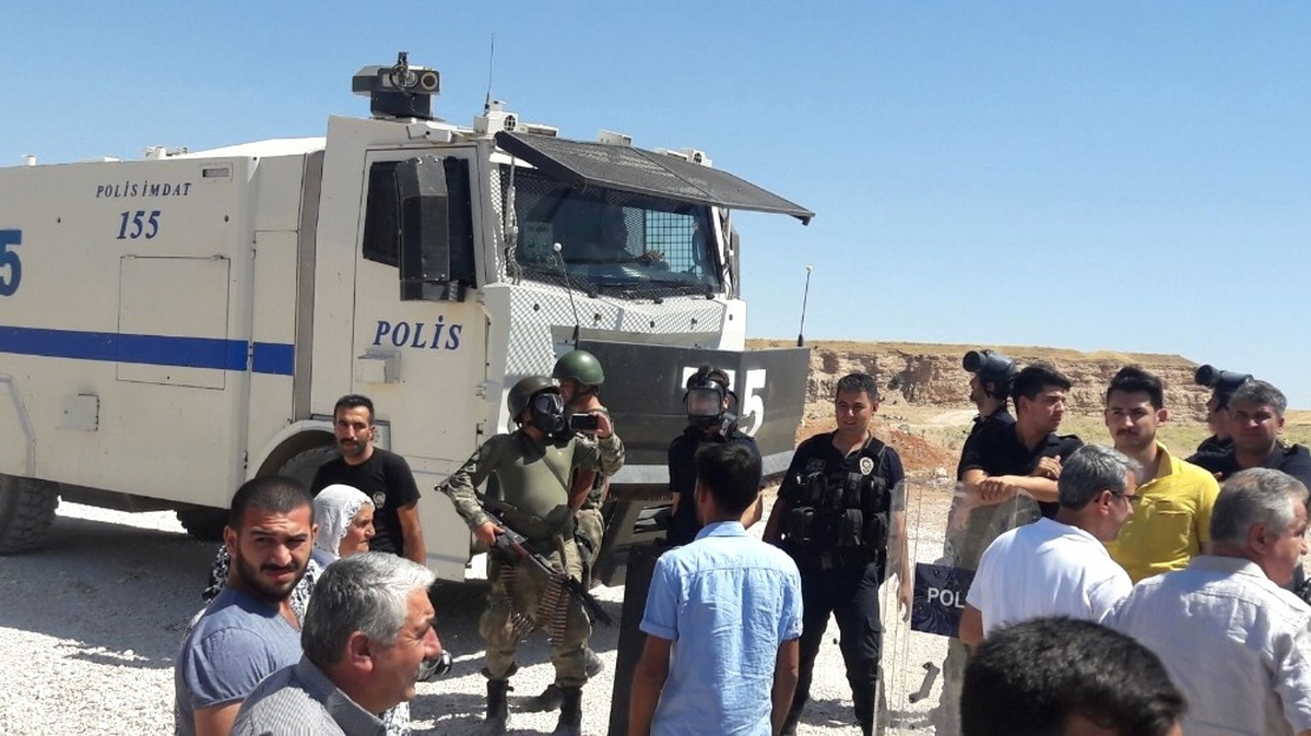 Maden Firması ile Köylüler Karşı Karşıya Geldi