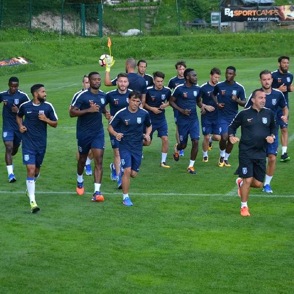 Medipol Başakşehirli Futbolcular Sürat Testinde
