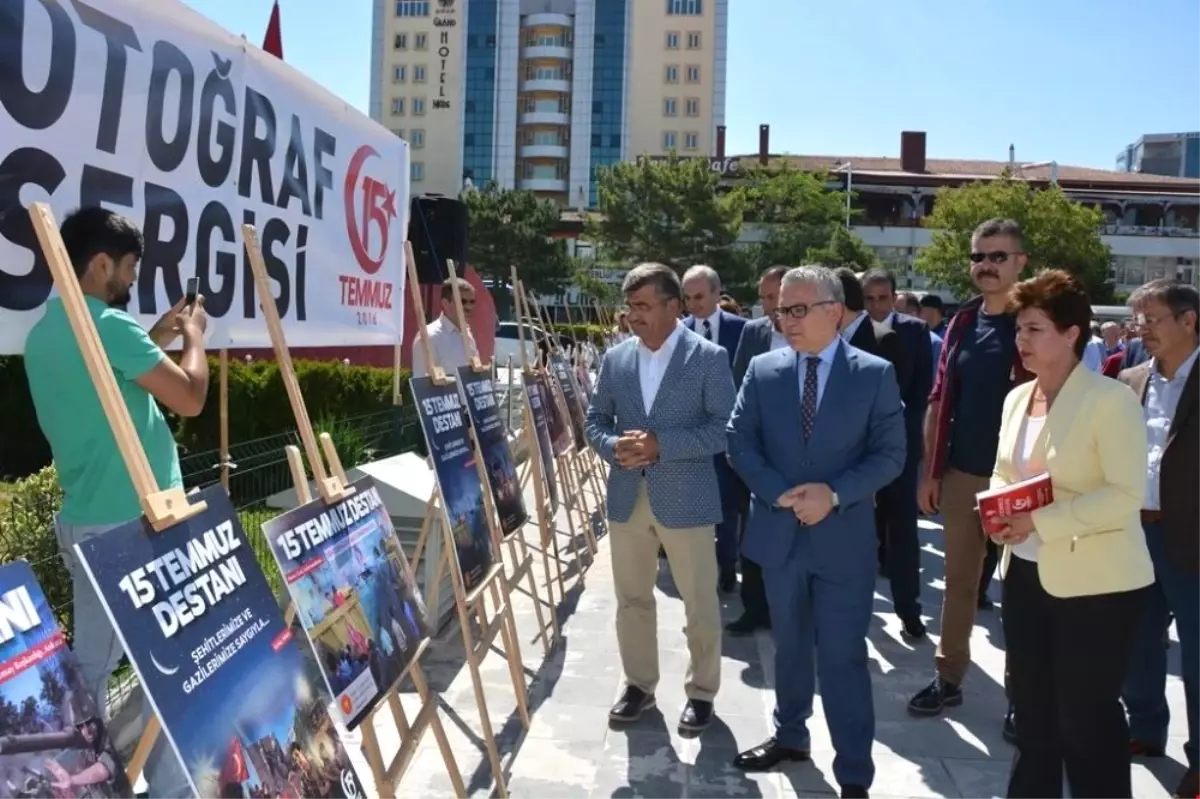 Niğde\'de 15 Temmuz Konulu Fotoğraf Sergisi